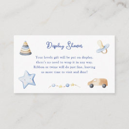 Adventure Boy Baby Toy Babydusche Begleitkarte