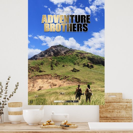 Adventure Brothers Poster (Küche)