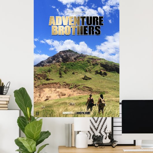 Adventure Brothers Poster (Heimbüro)