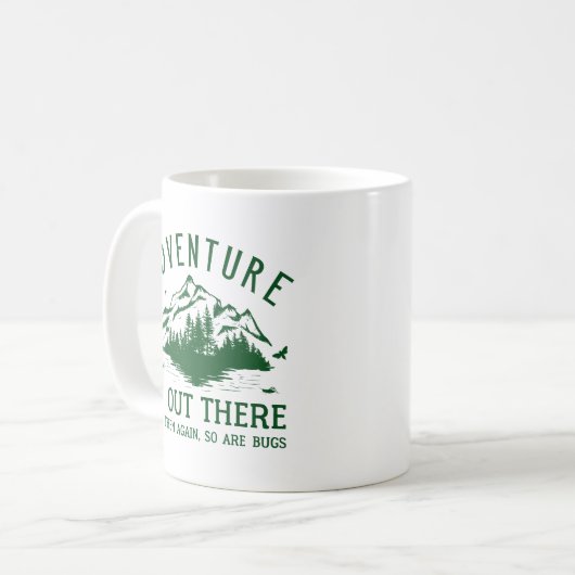 Adventure Bugs Kaffeetasse (Vorderseite Links)
