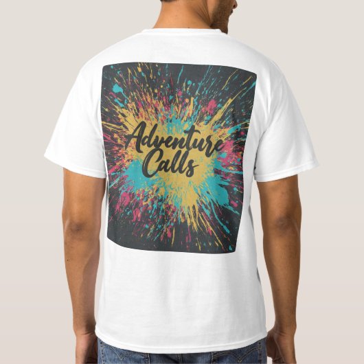 Adventure Calls T-Shirt (Rückseite)