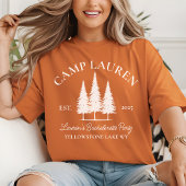 Adventure Camp Bridge Shirt, Custom Brautparty T-Shirt