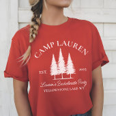 Adventure Camp Bridge Shirt, Custom Brautparty T-Shirt