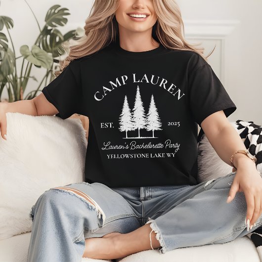 Adventure Camp Bridge Shirt, Custom Brautparty T-Shirt