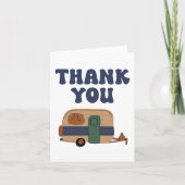 Adventure Camper Dankeschön Card Dankeskarte (Vorderseite)