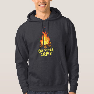 Adventure Campfire Crew Familienurlaub Hoodie