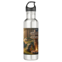 Adventure Campfire Water Bottle – BYO Marshmallows Edelstahlflasche