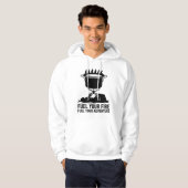 Adventure Camping Cooking Fire Grafik Design Hoodie (Vorne ganz)