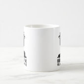 Adventure Camping Cooking Fire Grafik Design Kaffeetasse (Mittel)