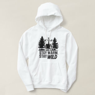 Adventure Camping Wood Stove Kabine Kunstwerk Hoodie