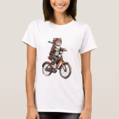 Adventure Cat: Bike Ride T-Shirt (Vorderseite)