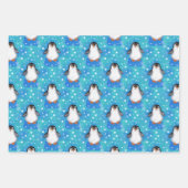 Adventure coole Iceberg Pinguin Geschenkpapier Set (Vorderseite 3)