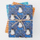 Adventure coole Iceberg Pinguin Geschenkpapier Set (Beispiel)