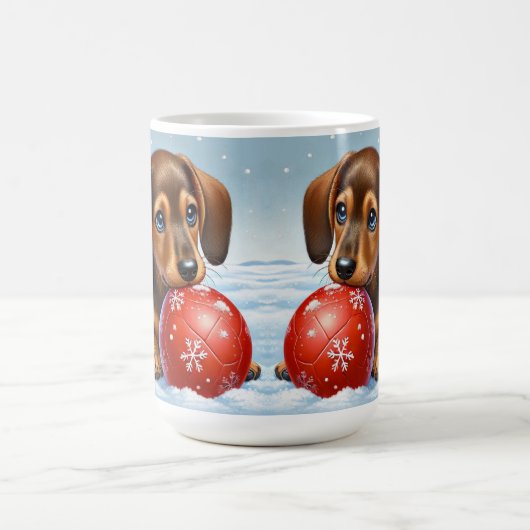 Adventure Dackel Puppy Kaffeetasse (Mittel)