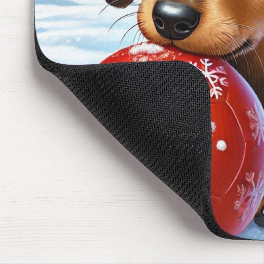 Adventure Dackel Puppy Mousepad (Ecke)