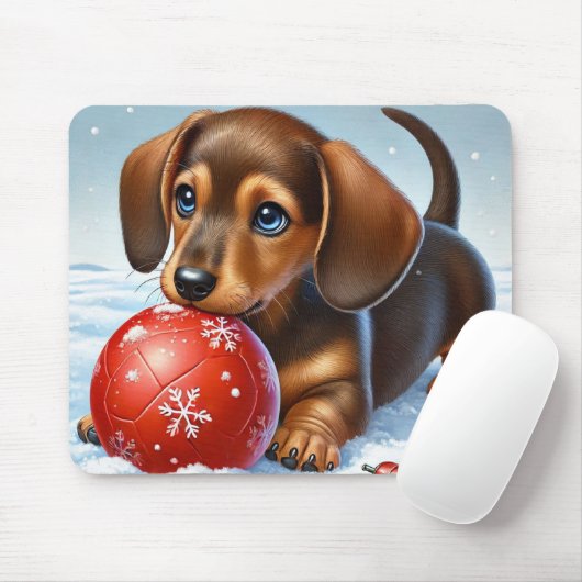 Adventure Dackel Puppy Mousepad (Mit Mouse)