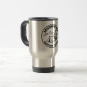Adventure Dad 20oz isolierter Camping- & Anglerbec Reisebecher (Vorderseite Links)