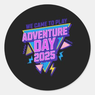 Adventure Day 2025 Version 1 Runder Aufkleber
