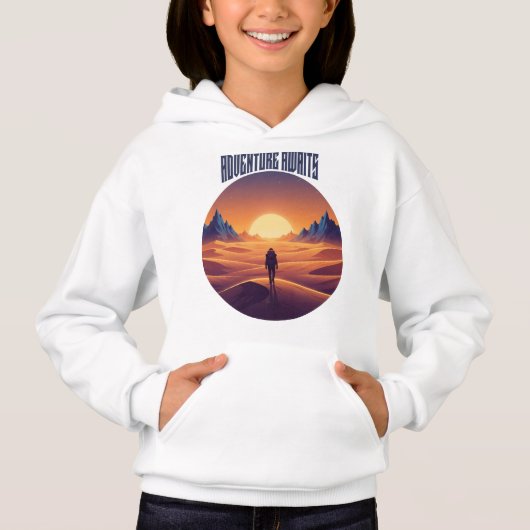 Adventure Desert T-Shirt - Draußen und Wüste Sky Hoodie (Vorderseite)