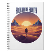 Adventure Desert T-Shirt - Draußen und Wüste Sky Notizblock (Vorderseite)