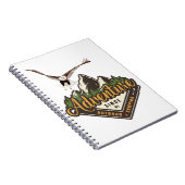 Adventure Eagle Wandern Notizblock (Rechte Seite)
