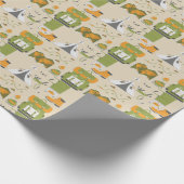 Adventure Equipment Geschenkpapier (Ecke)