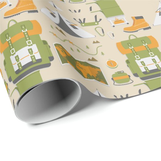 Adventure Equipment Geschenkpapier (Rolleneckpunkt)