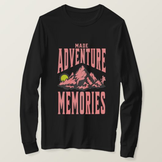 Adventure Erinnerungen Baby T-Shirt (Design vorne)