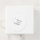 Adventure erwartet Babydusche hinzufügen Name Datu Geschenkanhänger (Beispiel)