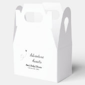 Adventure erwartet Babydusche hinzufügen Name Datu Geschenkschachtel (Geöffnet)