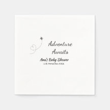 Adventure erwartet Babydusche hinzufügen Name Datu