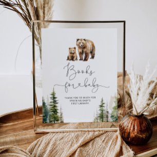 Adventure erwartet Bärenbücher für Baby Poster