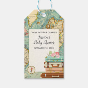Adventure erwartet Dankeschön Tags Baby Shower Rei Geschenkanhänger