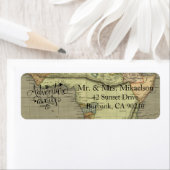 Adventure erwartet das alte World Map Address Labe (Insitu)