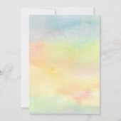 Adventure erwartet Safari Animals Baby Shower Einladung (Rückseite)