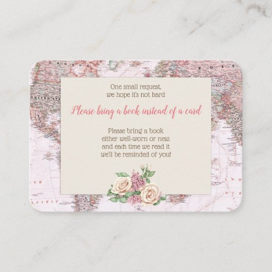 Adventure erwartet World Map Book Request Enclosur Begleitkarte (Vorderseite)