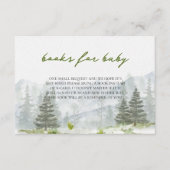 Adventure fängt Bergwaldbücher für Baby an Begleitkarte (Vorderseite)