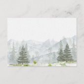 Adventure fängt Bergwaldbücher für Baby an Begleitkarte (Rückseite)