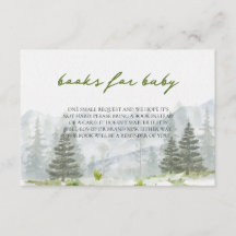 Adventure fängt Bergwaldbücher für Baby an