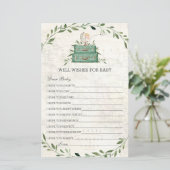 Adventure fängt Luggage Green Wünsche für Baby an (Stehend Vorderseite)