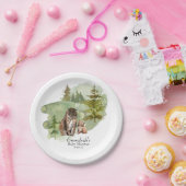 Adventure fängt Rustic Lynx Pappteller (Party)