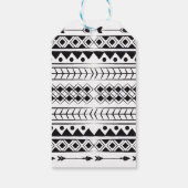 Adventure fängt Teepee Baby Shower Favor Geschenk  Geschenkanhänger (Rückseite)