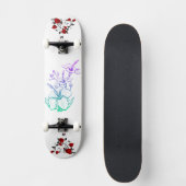 Adventure Fantasy Blume Picture Skateboard (Vorderseite)