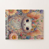 Adventure Fantasy Spring Friend - Pastel Floral Puzzle (Horizontal)