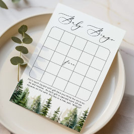 Adventure forest baby Dusche Bingame