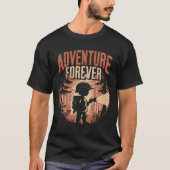 Adventure Forever: Forest Explorer T-Shirt (Vorderseite)