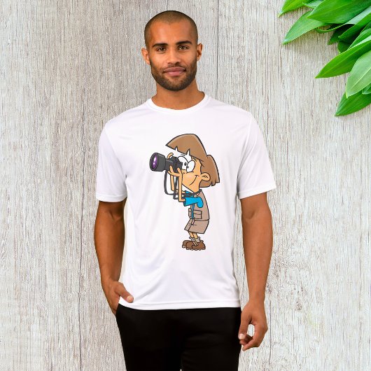Adventure Fotograf Junge mit Kamera T-Shirt