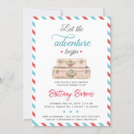 Adventure Gender Neutral Baby Shower Einladung