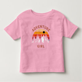 Adventure Girl Kleinkind T-shirt