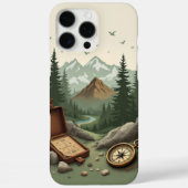 Adventure Guard: Compass & Mountain Series Case-Mate iPhone Hülle (Rückseite)